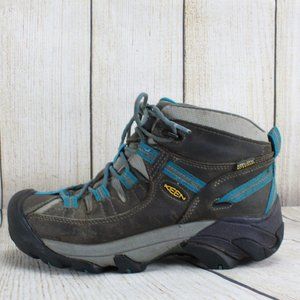 KEEN  Lace-up Hiking Trail Hi-Top Ankle Boots Sz 8